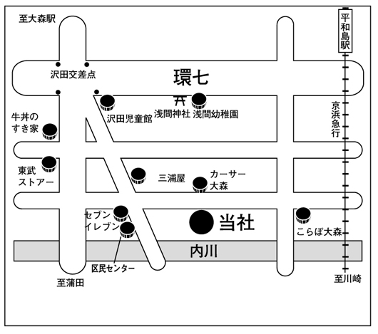 モノクロマップ