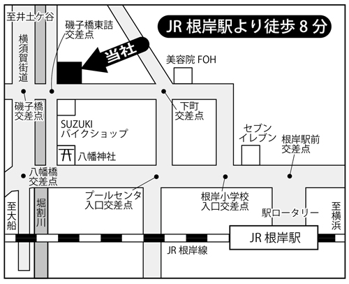 寿美術印刷工場アクセスマップ